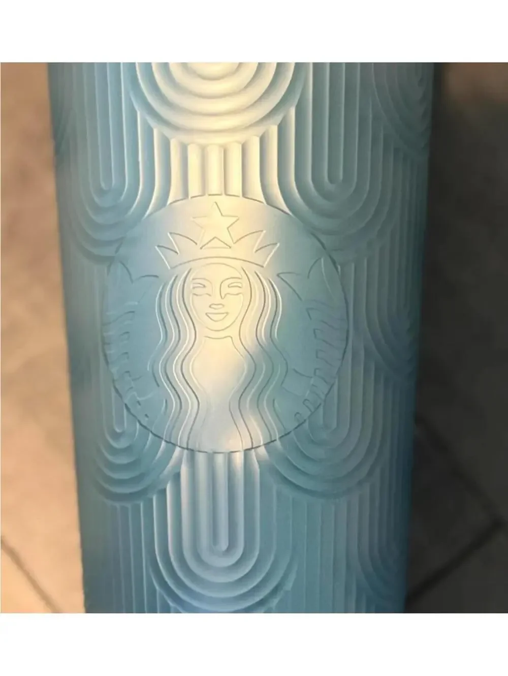 Starbucks 2024 Anniversary Shell Soft Touch Mint Green Venti 24oz Tumbler NWT
